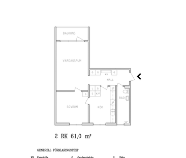 Rosendalsgatan 8 B, våning 1 - Foto 1
