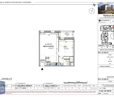Appartement à louer 2 pièces 45.2m² - Photo 1