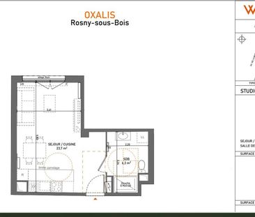 location Appartement T1 DE 30m² À ROSNY SOUS BOIS - Photo 1