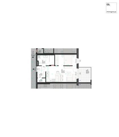 Teilmöblierte Garconniére in ruhiger Lage! - Photo 4