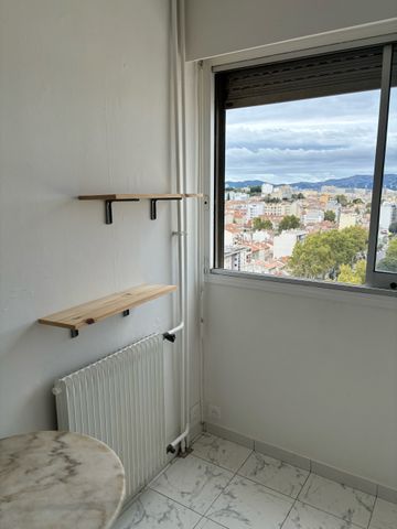 Location Studio meublé 17m² Marseille CHARTREUX 13004 - Photo 5