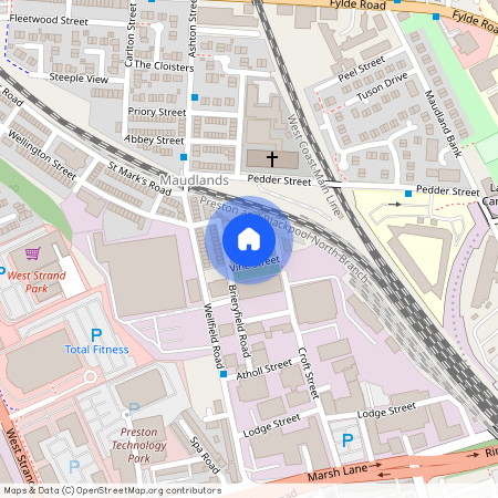 Vine Street Preston PR1 8TH