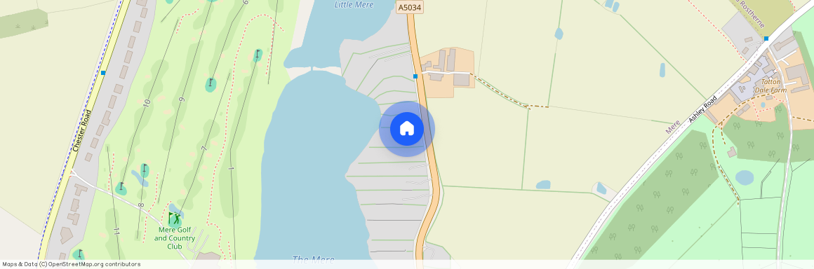 Mereside Road, Knutsford, Mere