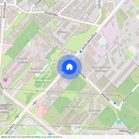 Warszawa Białołęka Nowe Świdry, Józefa Mehoffera