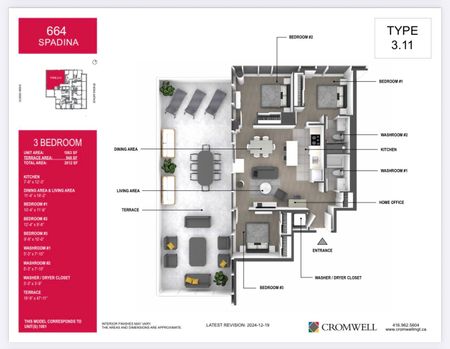 For Lease - 664 Spadina Avenue Unit# 1001, Toronto, Ontario - Photo 3