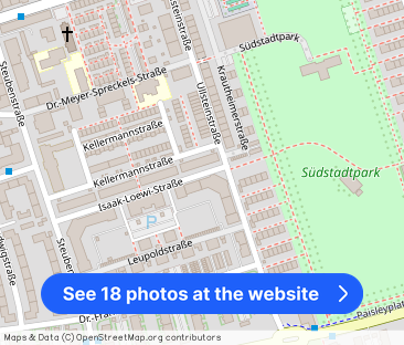 Fürth-Zentrum! Ruhige Seitenstraße! Große 1-Zi.-Wohnung mit SW-Balk... - Photo 1