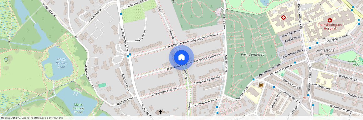 Hillway, Highgate, N6, London