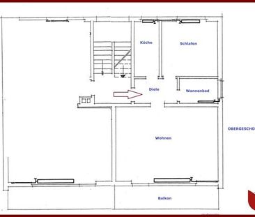 Leverkusen PATTSCHEID: 2 Zimmer - Balkon - Carport/Stellplatz - - Foto 3