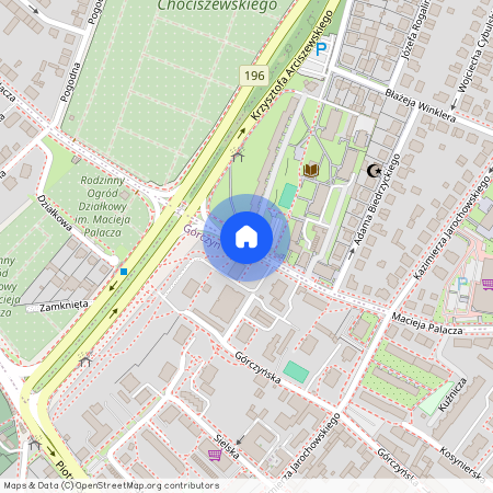 ul. Macieja Palacza, Łazarz, Grunwald, Poznań, wielkopolskie