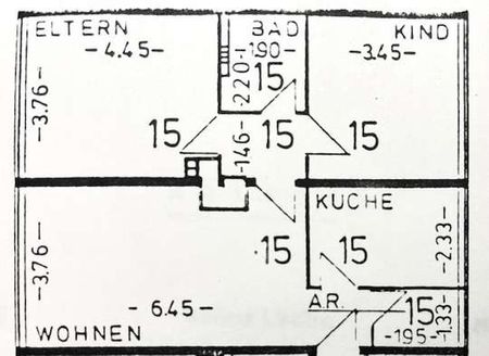 Gemütliche 3-Zimmer-Wohnung in schöner Lage - Foto 3