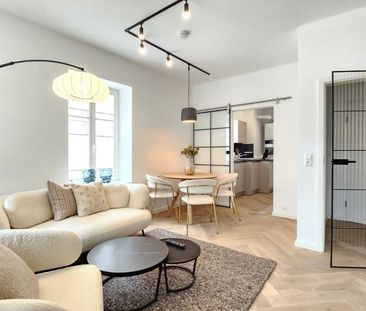 Exklusive 2-Zimmer Wohnung vollständig möbliert monatlich anmietbar - Foto 1