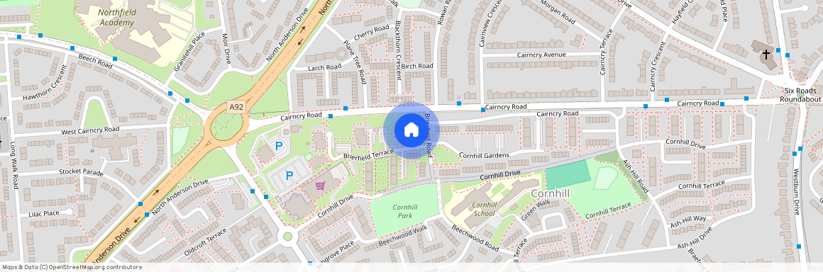 Cornhill, AB16 5XT, Aberdeen,