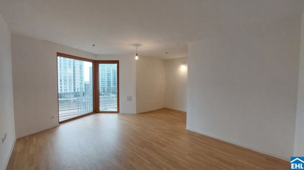 Sonnwendviertel: 1-Zimmer-Wohnung mit Balkon im 12. OG – Fitnessraum, Co-Working & Rooftop-Terrasse inklusive! - Foto 1