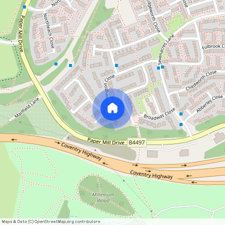 Donnington Close, Redditch