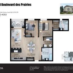 Appartement · 99 m² · Laval-des-Rapides - Photo 2