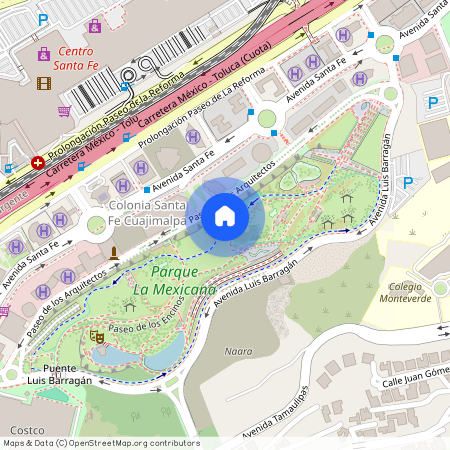 Lomas de Santa Fe, Contadero, Cuajimalpa de Morelos, 05348 Ciudad de México, CDMX #s/n, Colonia Santa Fe Cuajimalpa, C.P. 05348, Df / Cdmx