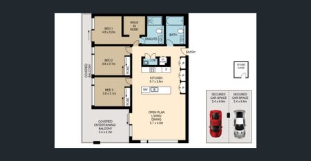 Modern 3 Bedder with Tree Top View - Photo 4
