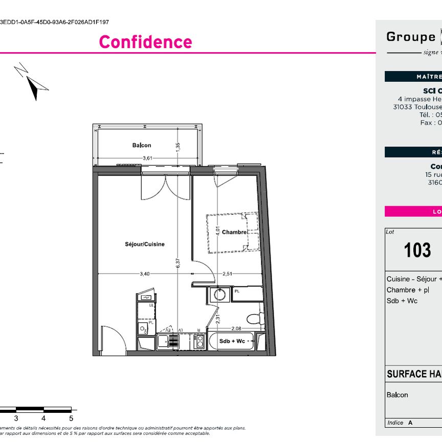 Appartement 2 pièces - Photo 2