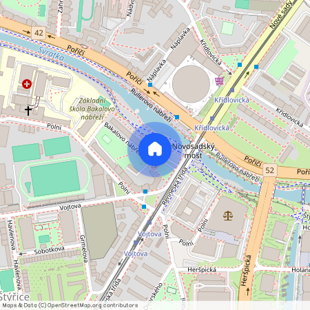 Bakalovo nábřeží, Brno - Štýřice