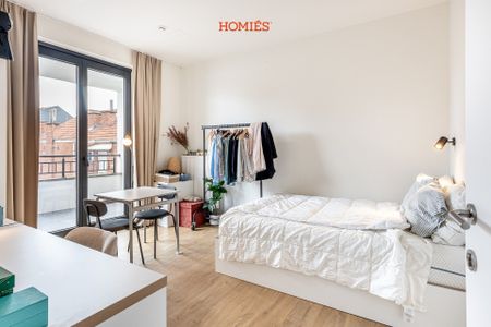 Studentenkamer met terras en eigen sanitair - Photo 2