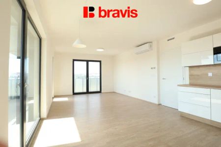 Pronájem bytu 3+kk v novostavbě Ponávka Tower, terasa 27 m - Фото 3