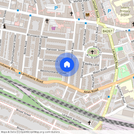 66B Alexandra Road, Cardiff, City of Cardiff. CF5 1NU