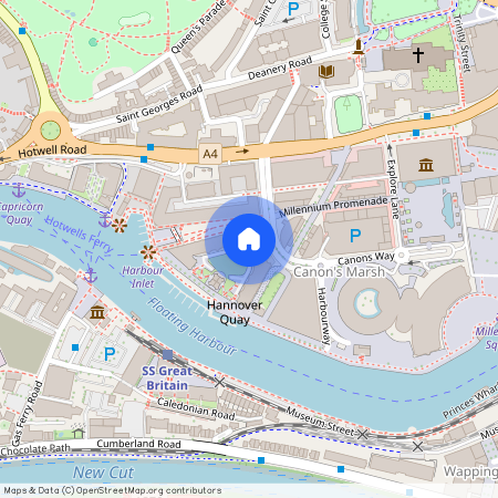 Harbourside, The Crescent, BS1 5JQ, Bristol