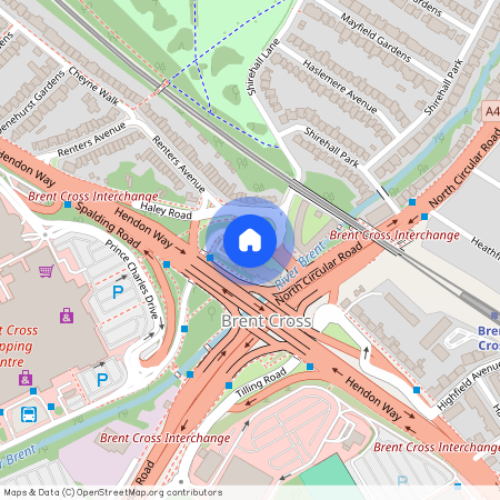 Brent Cross Gardens, London NW4
