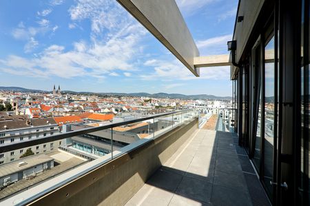 Neubauprojekt JOSEPH/Turm: Hochwertige 4-Zimmer-Wohnung mit Außenfläche und toller Aussicht- in 1090 Wien zu mieten - Foto 4