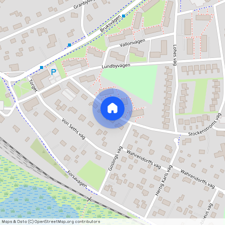 Stockenströms väg, Strängnäs