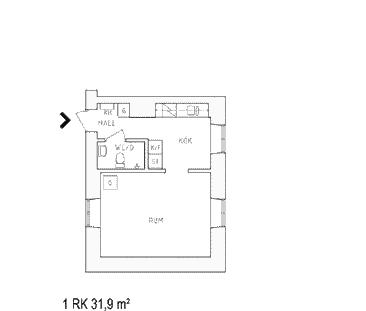 Gustavsgatan 16, våning 1 - Photo 3