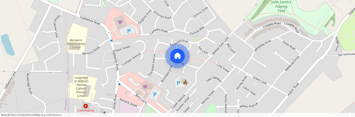 Poplar Drive, Longridge, Preston, Lancashire