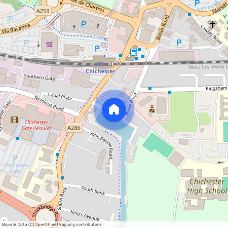 Canal Wharf, Chichester, West Sussex, PO19