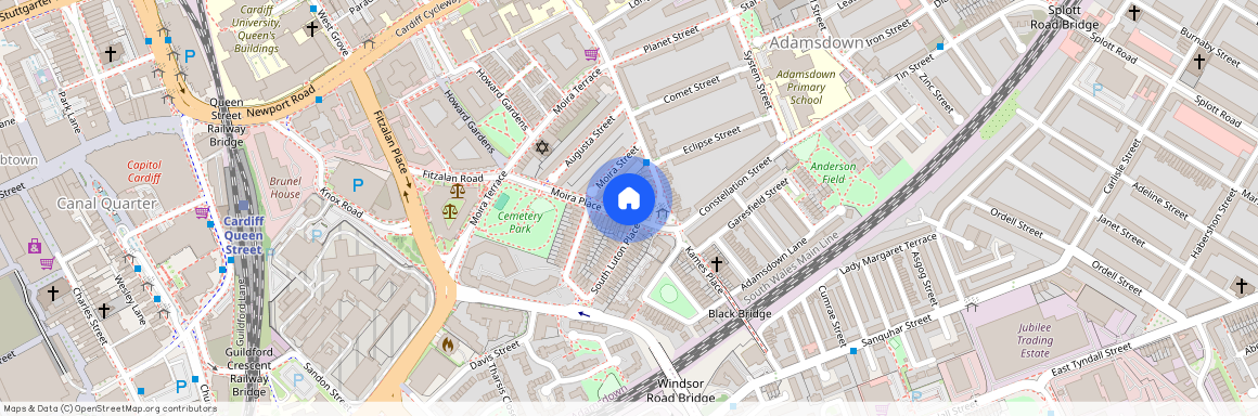 Moira Place, Cardiff, CF24