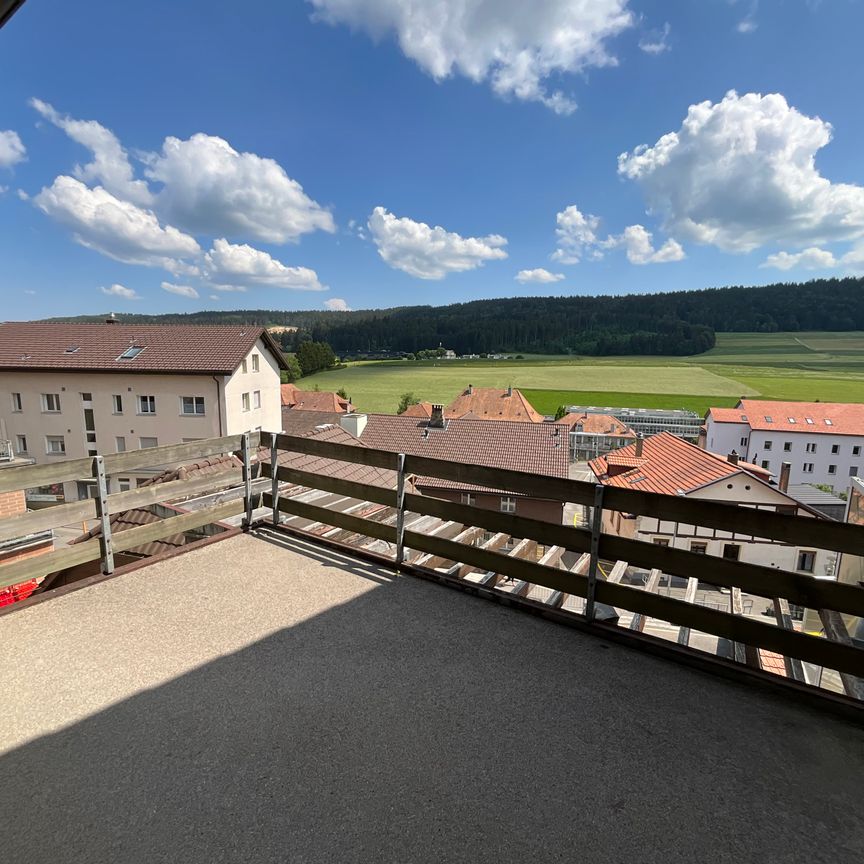 Appartement de 3.5 pièces avec grande terrasse plein Sud - Photo 1