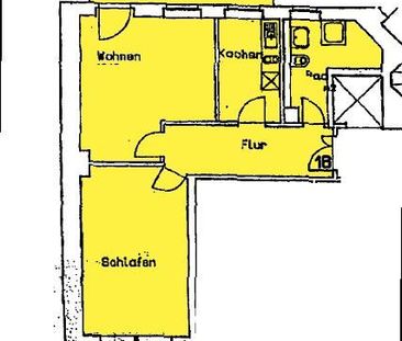 WOHNEN IN GOHLIS! Tolle 2-Raum Whg mit Balkon, Bad mit Fenster, Dus... - Foto 5