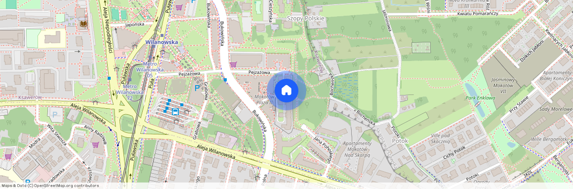 ul. Bukowińska, Ksawerów, Mokotów, Warszawa, mazowieckie