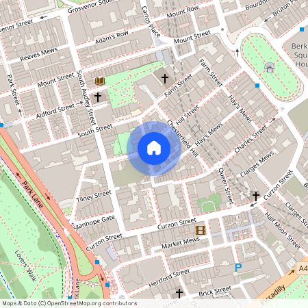 Hill Street Mayfair W1J, London, W1J