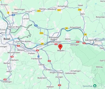 5,5 Zimmer-Wohnung mitten in Magden, Südausrichtung - Photo 5