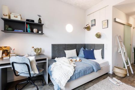 THE FIZZ Frankfurt - Vollmöbliertes Apartment für Studierende - Foto 5