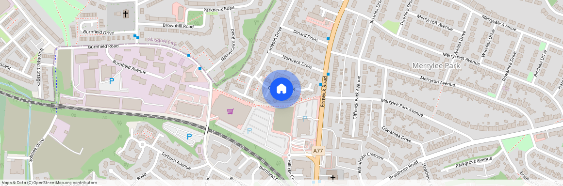 Giffnock- Carlton Gate- G46 6NU