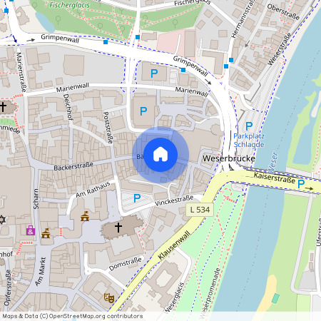 Bäckerstraße 54, 32423 Nordrhein-Westfalen - Minden