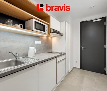 Pronájem jednolůžka ve sdíleném pokoji 1+kk, Brno - Trnitá, ulice D... - Photo 1