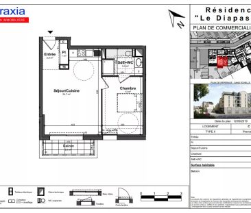 Appartement Tours 2 pièce(s) 46.70 m2 - Photo 2