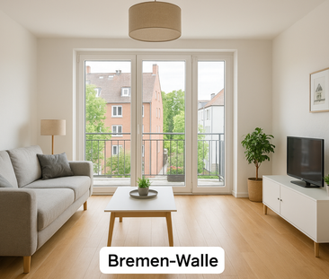 Wohnung in Bremen-Walle 2 Zimmer - Foto 1