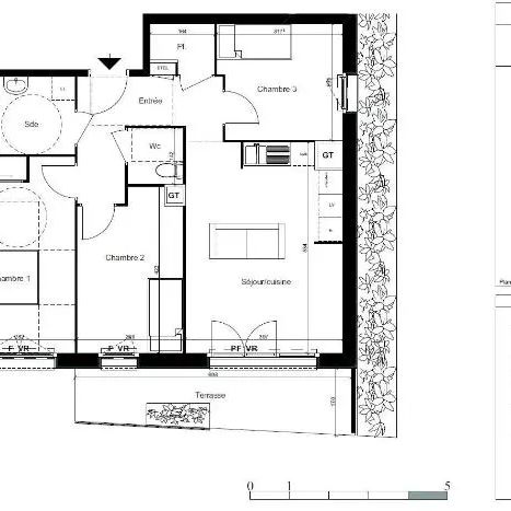 Appartement à louer 4 pièces 70.38m² - Photo 2