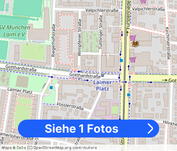 2 Zimmer Wohnung in laimer Platz WG ein Zimmer frei - Foto 1