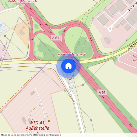 56072, Koblenz Metternich Koblenz