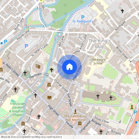 St Alphege Lane (1), Kent CT1