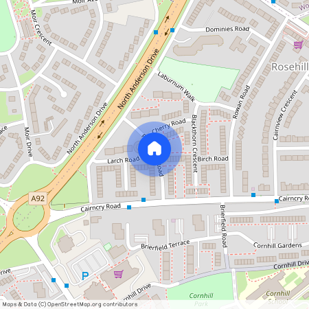 Plane Tree Road, Cornhill, Aberdeen, AB16